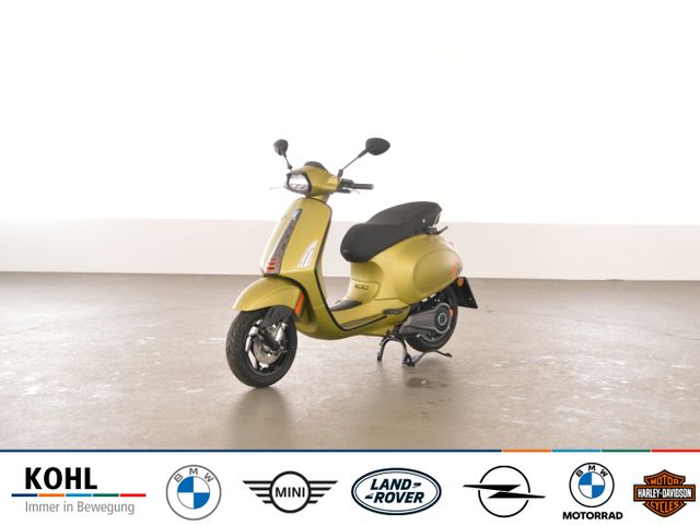 Vespa Elettrica Sprint S 45 verde ambizioso matt V03 g