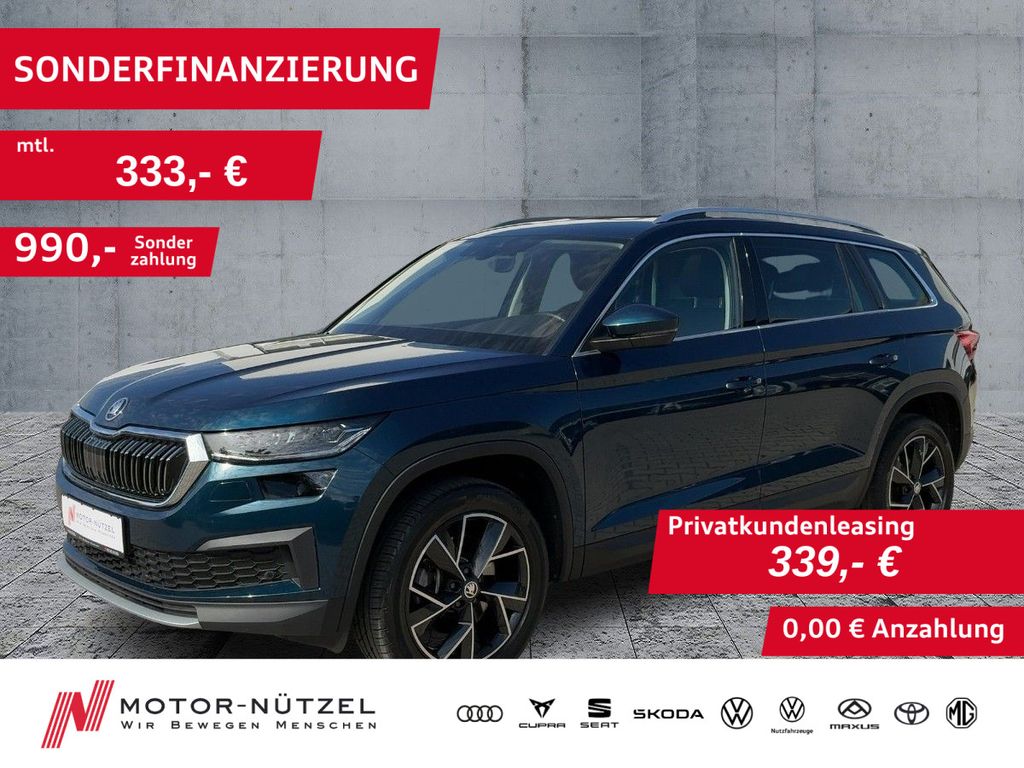 Abbildung Leasingangebot Skoda Kodiaq 2.0 TSI DSG 4x4 Style BEAM+NAV+APP+ACC+VC