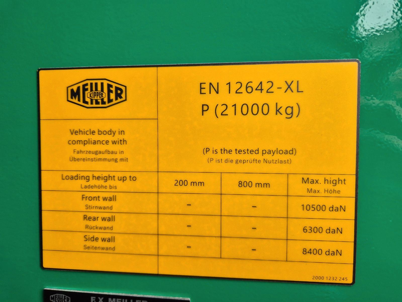 Fahrzeugabbildung Iveco AS360X50Z/P HR ON+ 8x4 Meiller AHK Intarder Cam