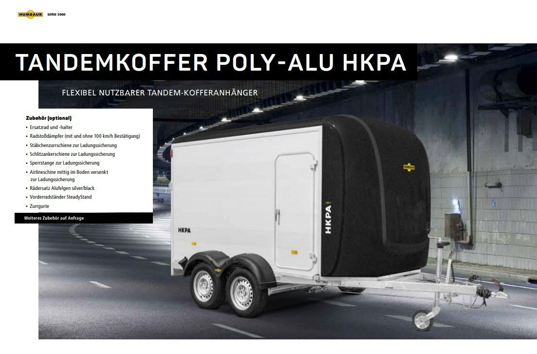 Fahrzeugabbildung Humbaur HKPA 263217 --Lagerwagen--