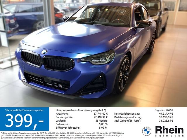 BMW M240i xDrive Coupé M Sport sofort verfügbar