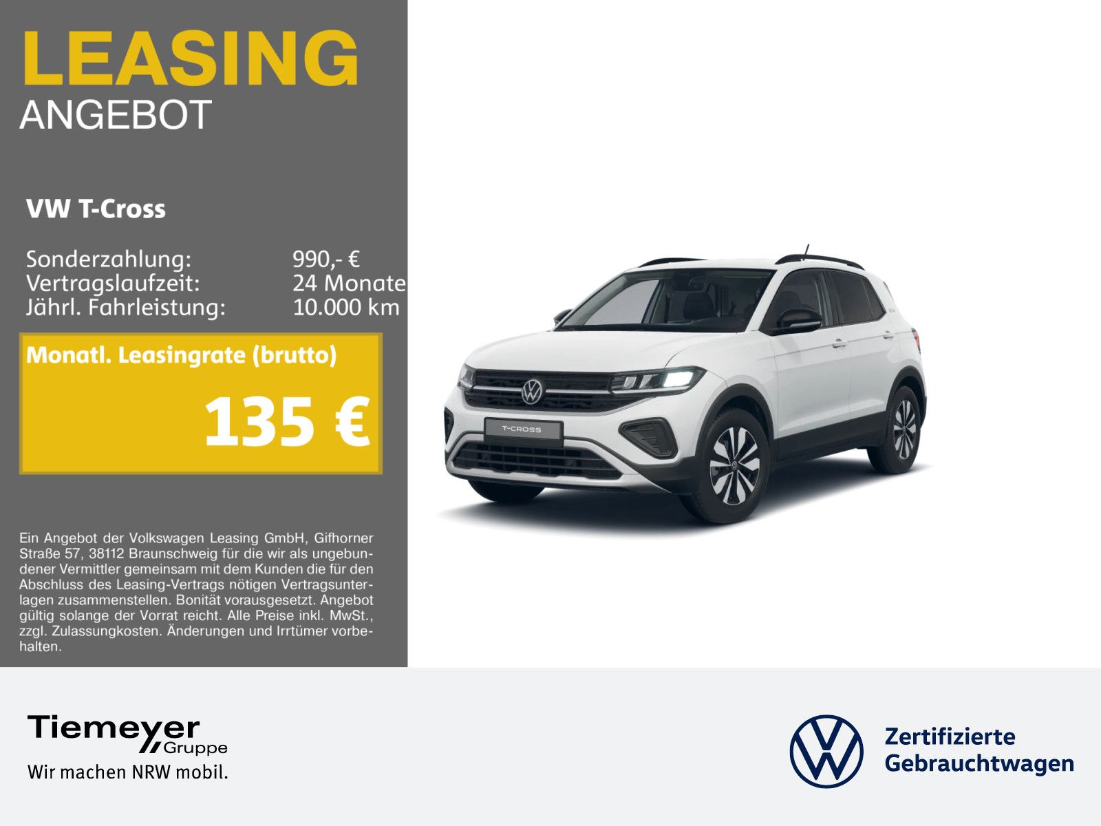 Volkswagen T-Cross 1.0 TSI GOAL ASSIST KAMERA KEYLESS