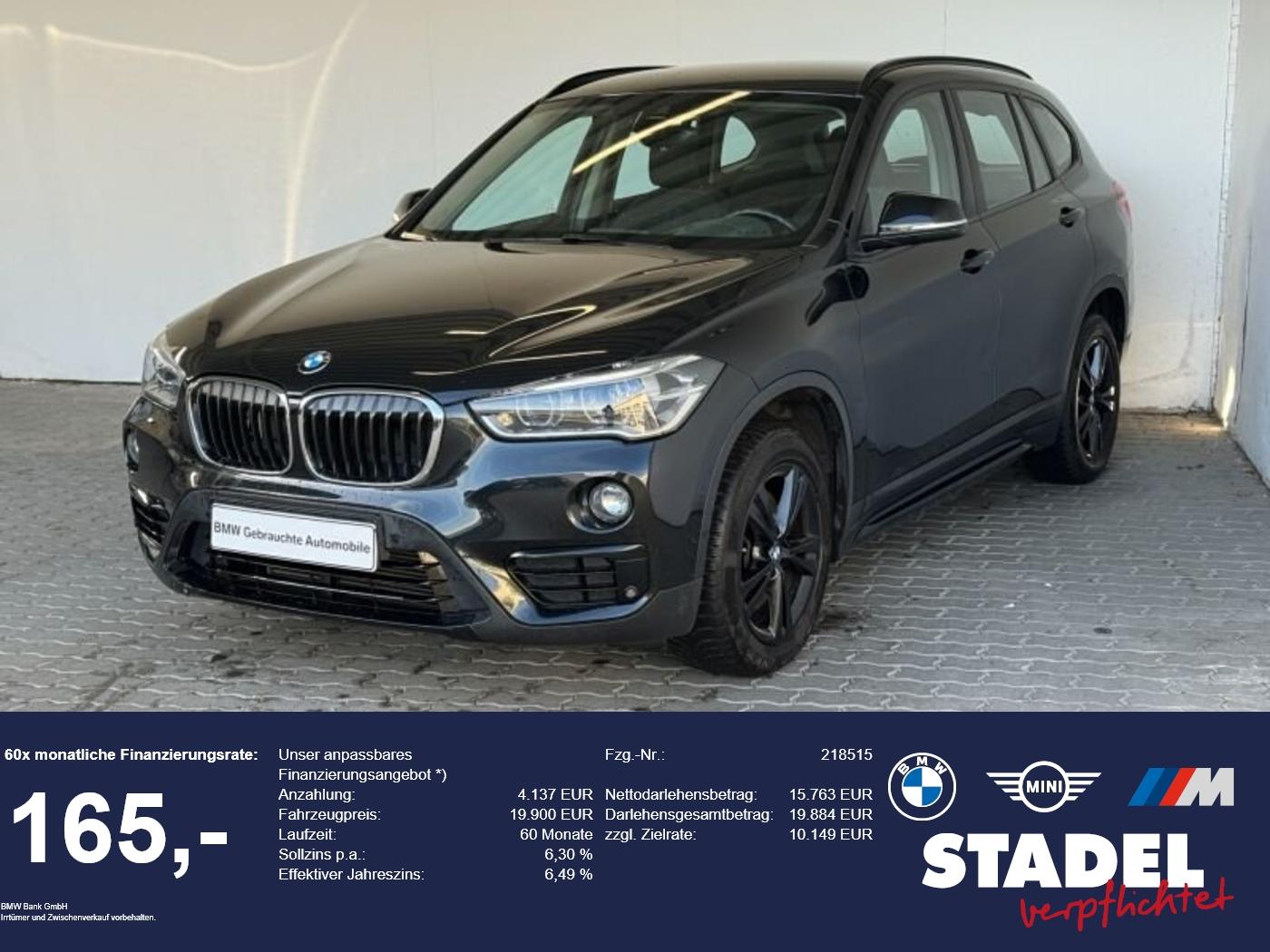 BMW X1 xDrive20i Sport Line Navi+.LED.HuD.AHK.RFK