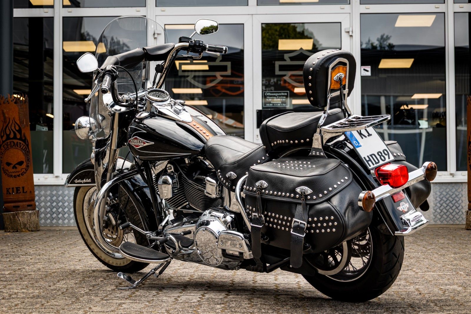 Fahrzeugabbildung Harley-Davidson Heritage Classic FLSTC 96cui - Remus -