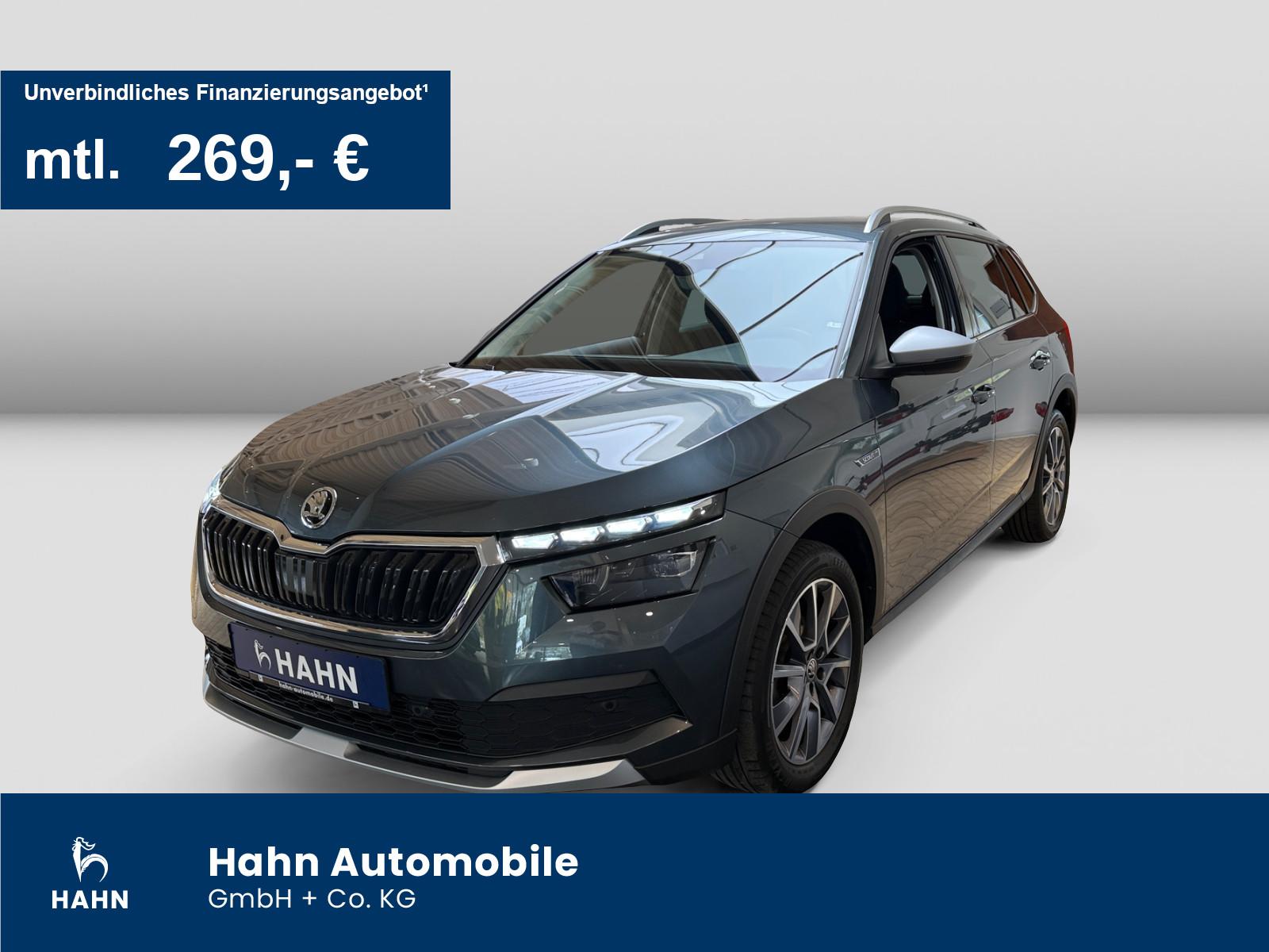 Skoda Kamiq 1.5 TSI DSG Scoutline AHK LED Navi Einpark