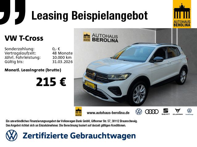 Volkswagen T-Cross 1.0 TSI Goal *ACC*NAV*SHZ*App-Connect*