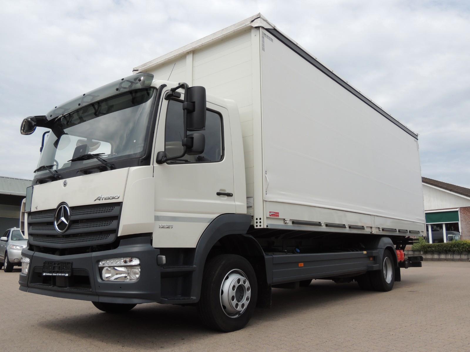 Mercedes-Benz 1221 L Bordwandsider/U-Ladebühne/Klima/AHK