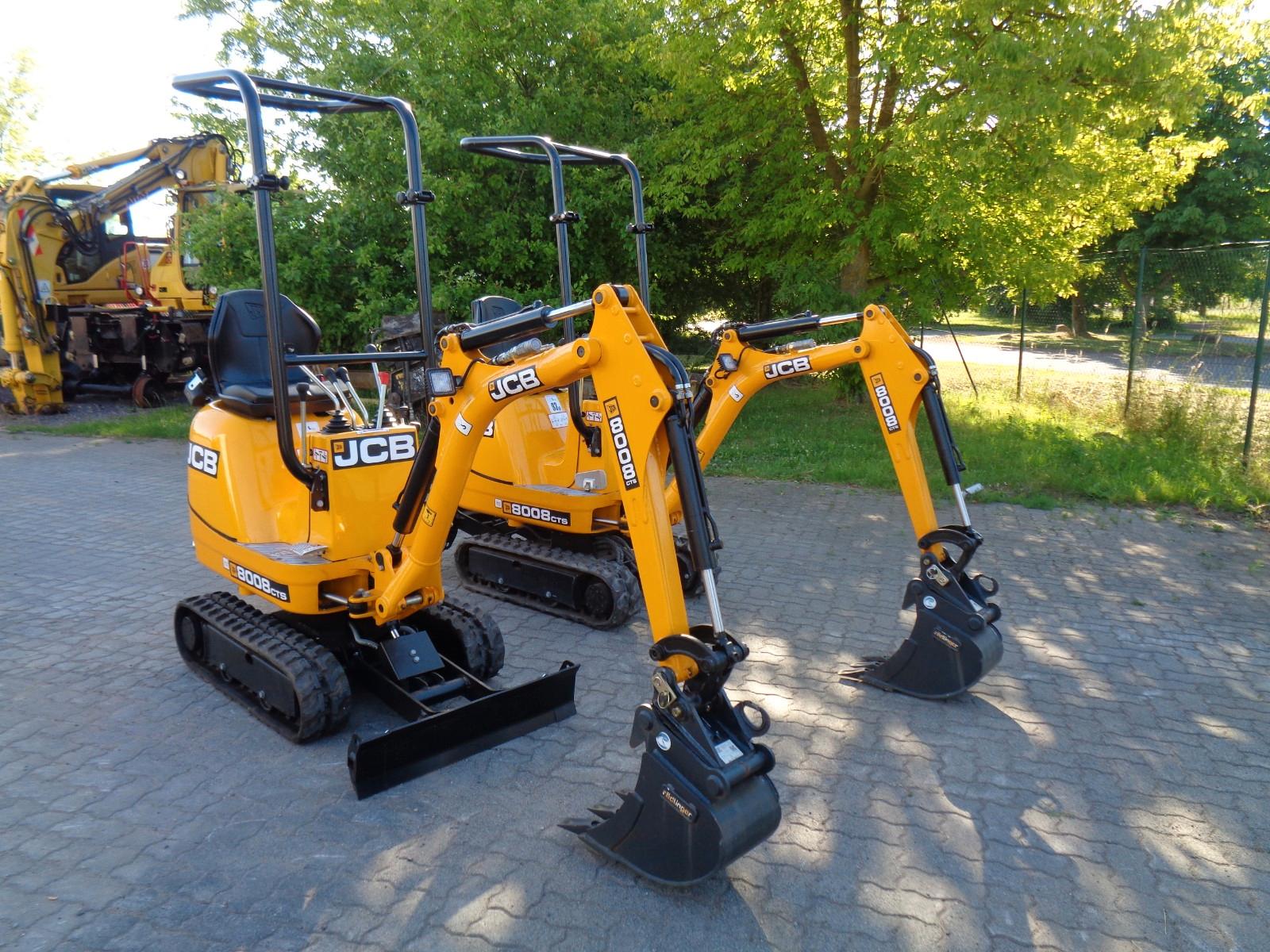 JCB 8008 CTS Neu! inkl. SW, TL!