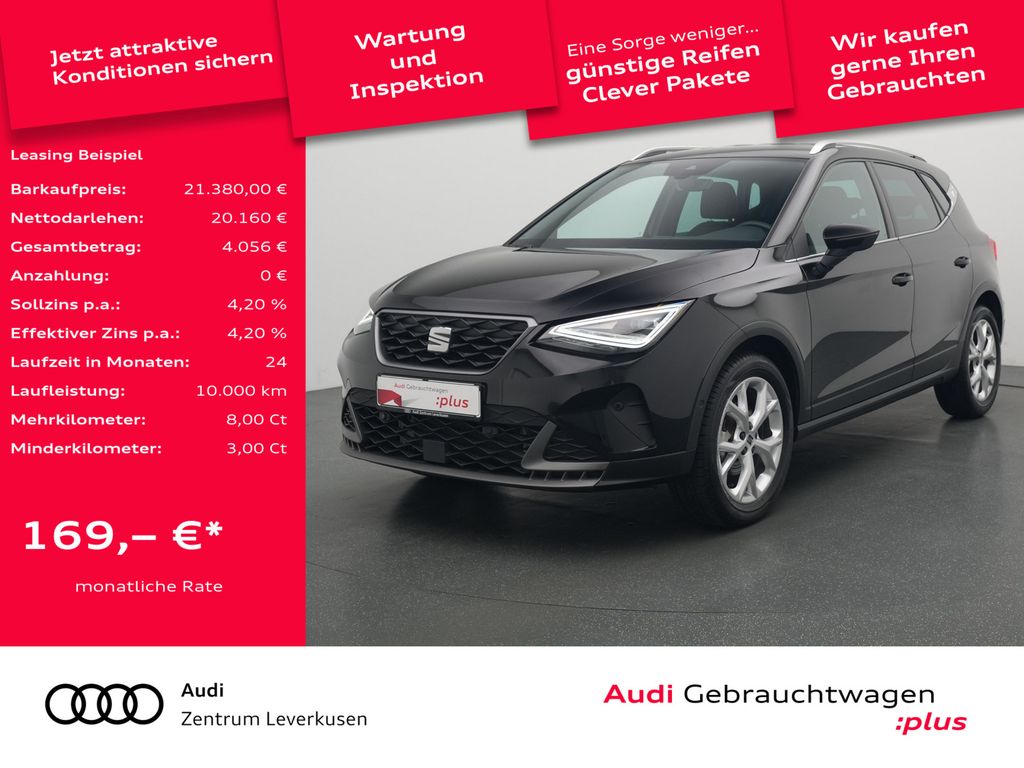 Seat Arona 1.0 TSI FR NAVI ACC KAMERA LED SHZ PDC KLI