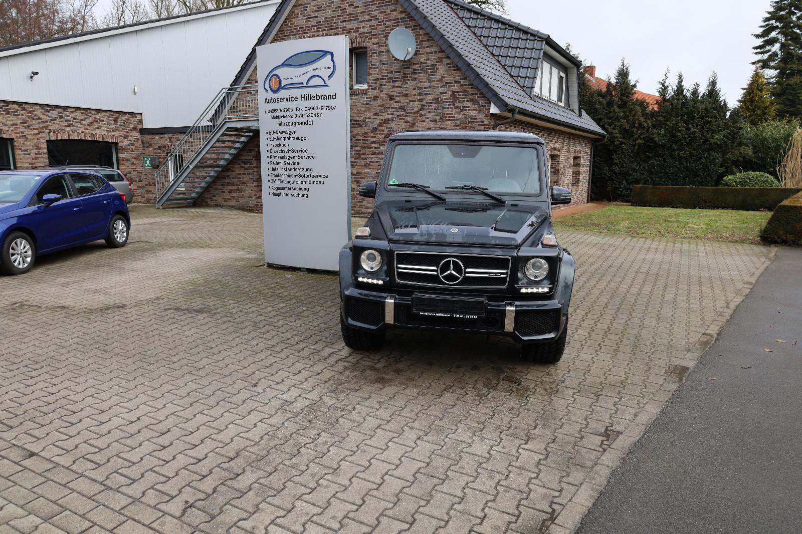 Mercedes-Benz G 63 AMG 48TKM Schwarz-Matt