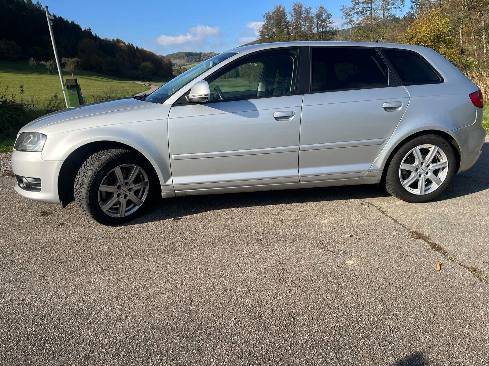 Audi A3 2008 — rear view