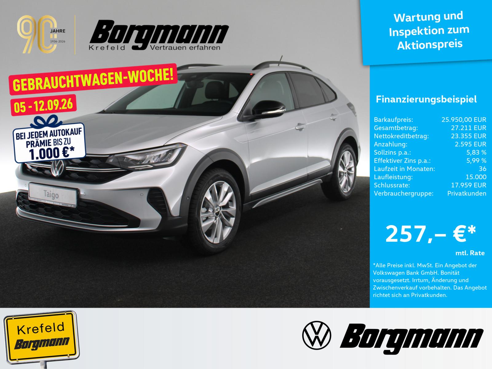 Volkswagen Taigo 1.0 TSI Energy ACC NAVI KAMERA SHZ PDC