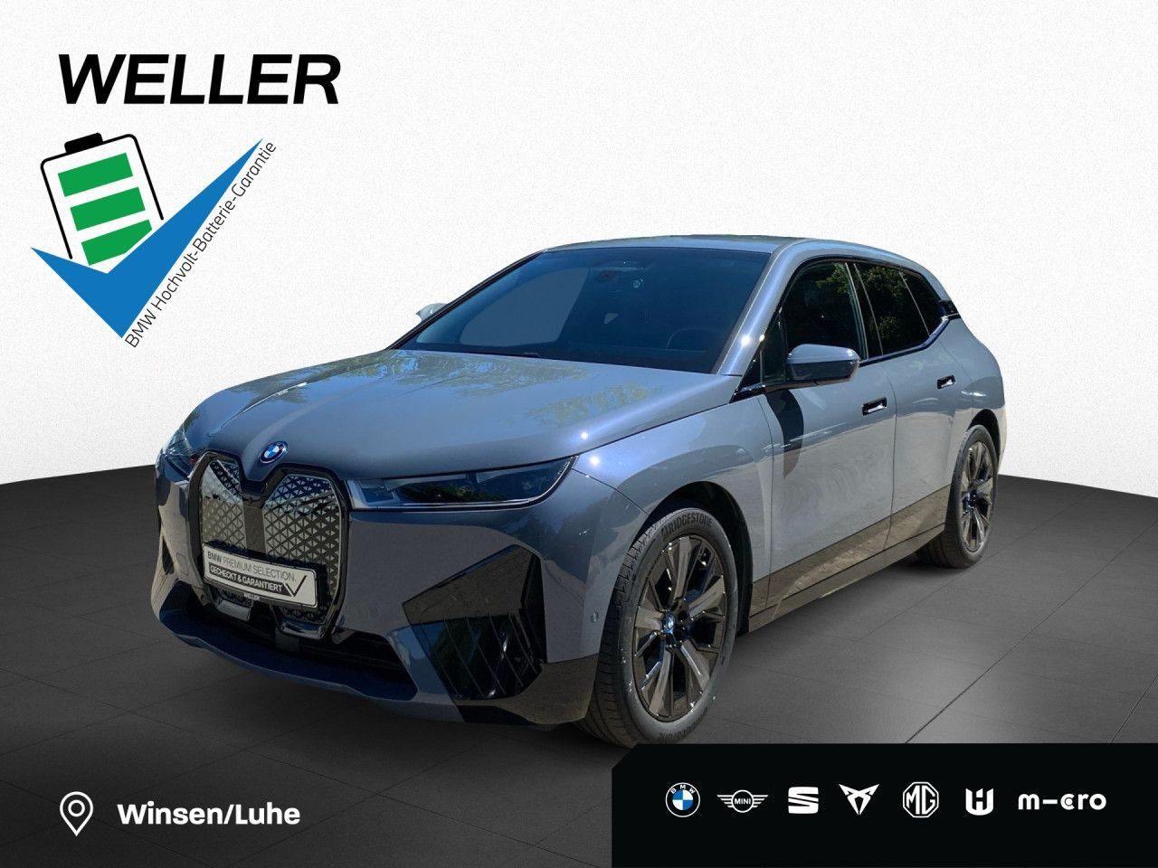 BMW iX xDrive40 Sport Leas 478,-ohneAnz.,Laser,AHK
