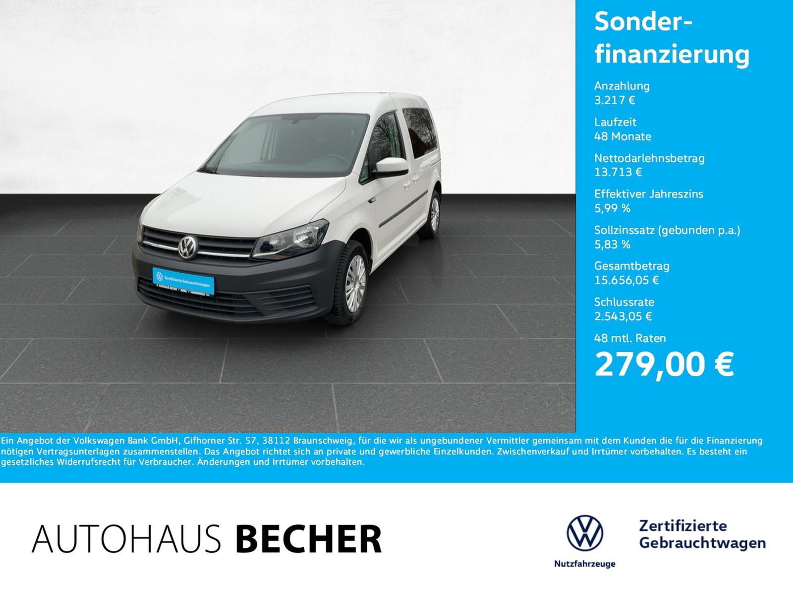 Volkswagen Caddy Trendline 5-Sitzer 2.0 TDI /AHK