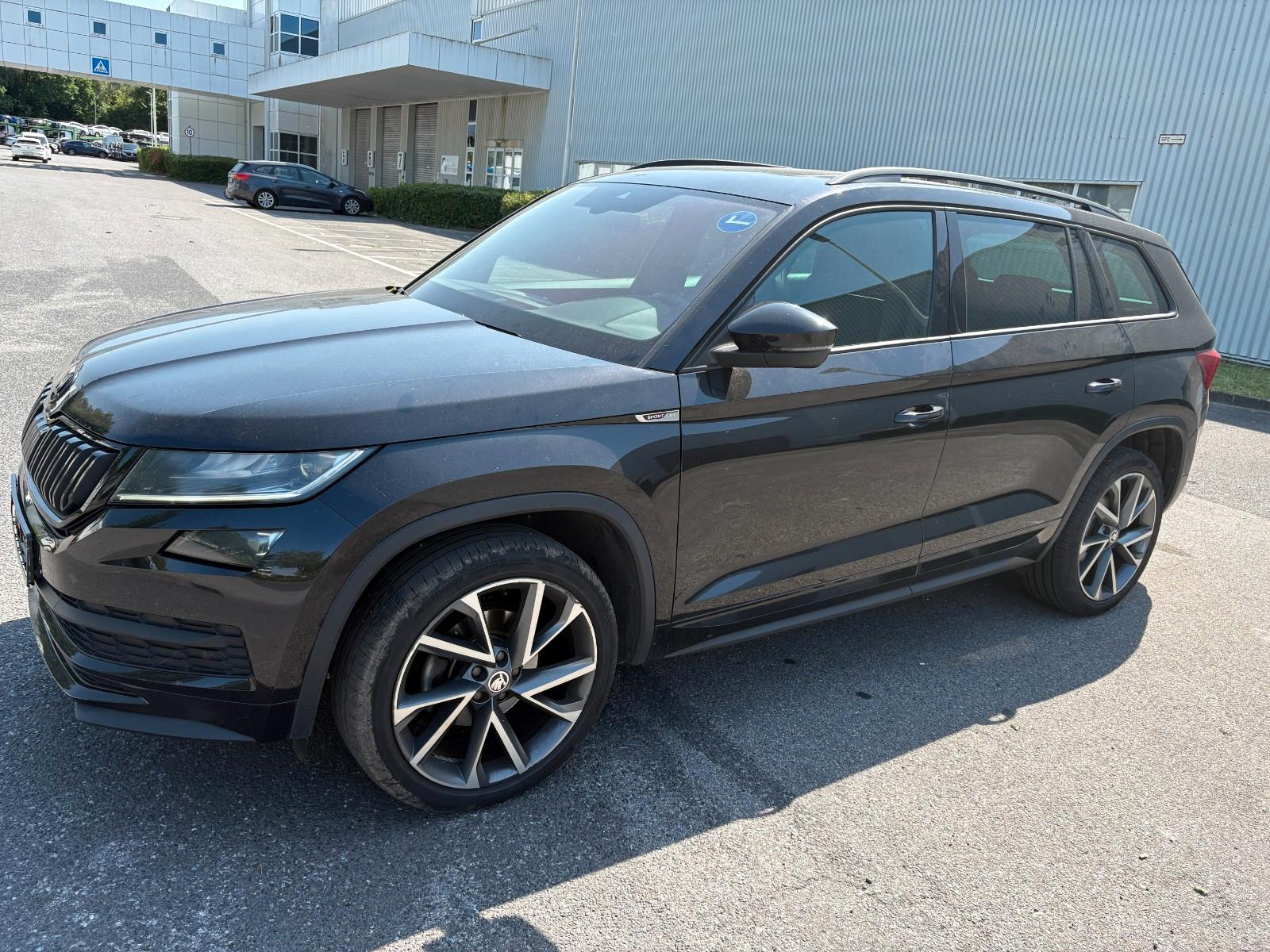 Skoda Kodiaq. Sportline. Panoram. NETTO EXPORT 16.000