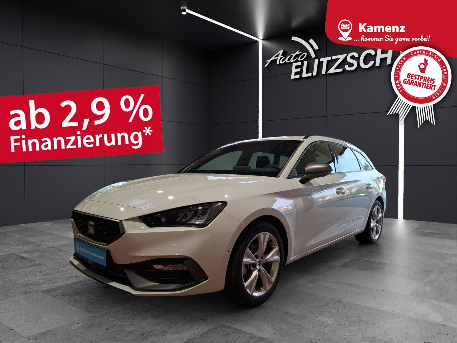 Fahrzeugabbildung SEAT Leon ST eTSI FR DSG LED Navi VC ACC RFK SH