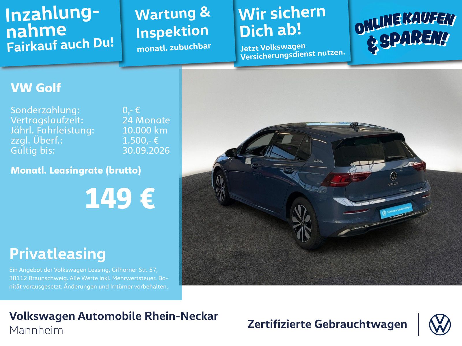 Volkswagen Golf VIII 2.0 TDI GOAL DSG Navi AHK Kamera UVM foto 2
