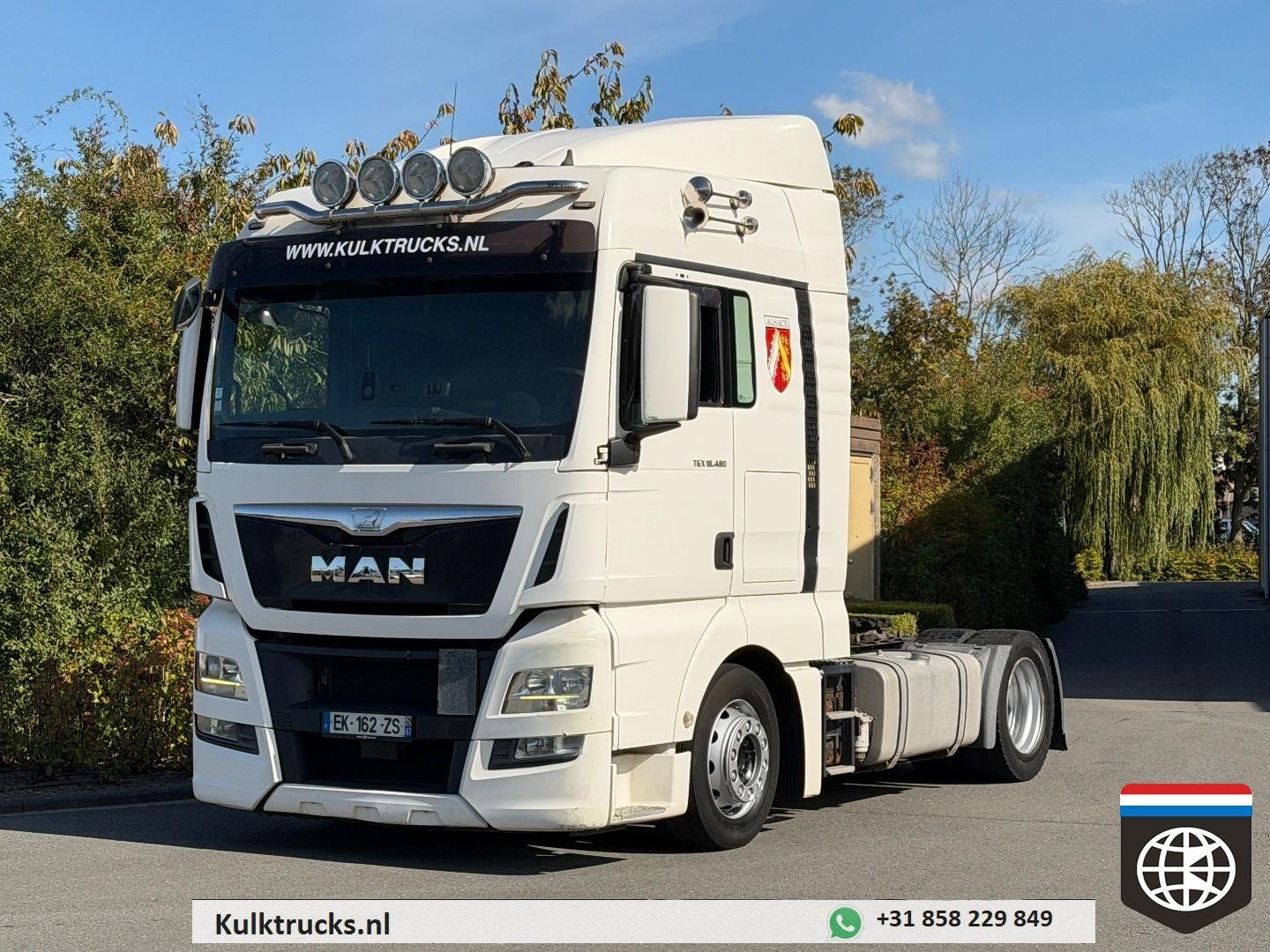 MAN TGX 18 480 RETARDER / CLEAN TRUCK / 2x TANK / NI