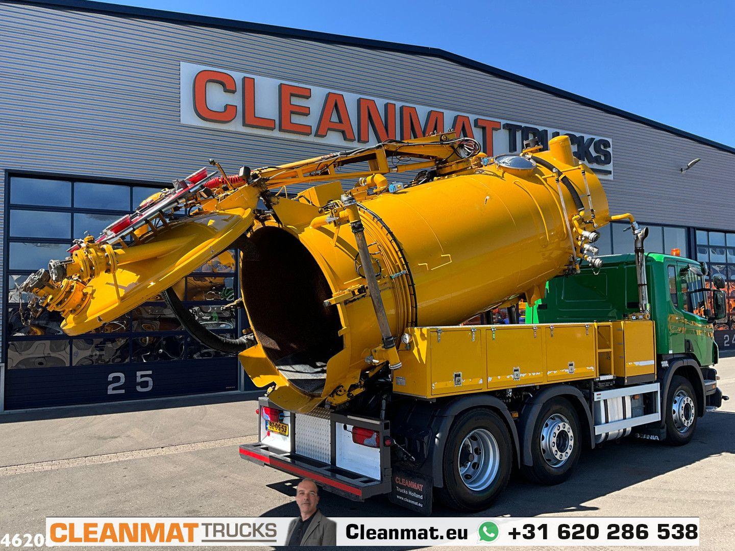 Scania P 360 Euro 6 Bekker LaGram 9m³ kolkenzuiger