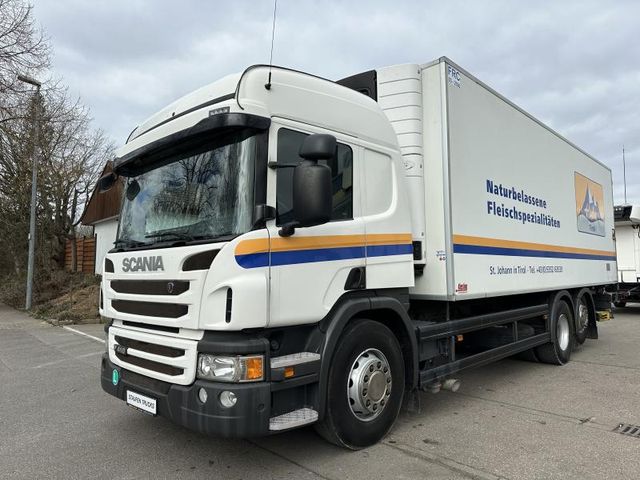 Scania P410 6x2 Fleisch LKW Rohrbahnen Vector 1...