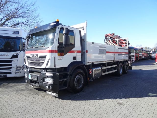 Iveco Stralis 420 6X2 Montagekran Fassi F335 28Meter