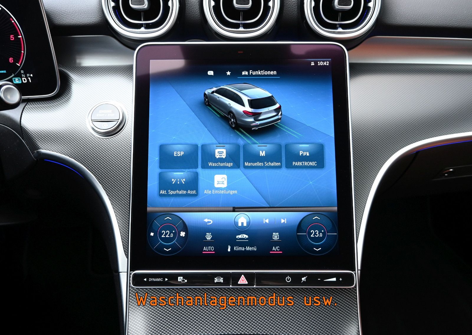 Fahrzeugabbildung Mercedes-Benz C 200 d T Avantgarde °Night Pak°AHK°ILS°360°KAM