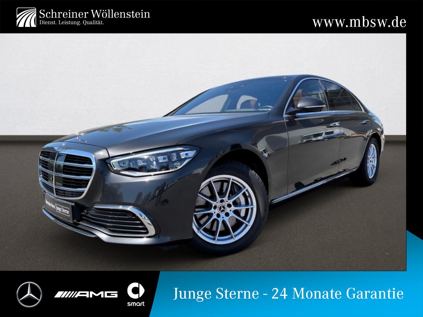 Mercedes-Benz S 450 4M Limousine Burm*Air*Pano*Distr*DigLight