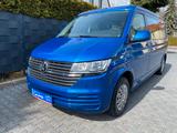 Volkswagen T6.1 *CAMPER *AUFSTELLDACH *LANG *ALLRAD *AHK - blaue Volkswagen T6 California