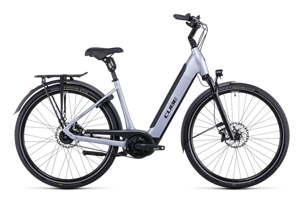 Cube Supreme Hybrid SL 625 polarsilver´n´black 28" 50