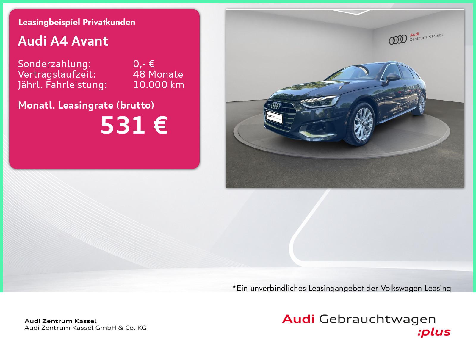 Audi A4 Avant 40 TDI quattro LED AHK Kamera Alcantara