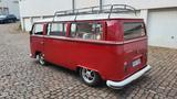 Volkswagen T2a 1969 Westfalia Deluxe montana rot Tüv H 6/2 - Volkswagen T2: Van, Westfalia