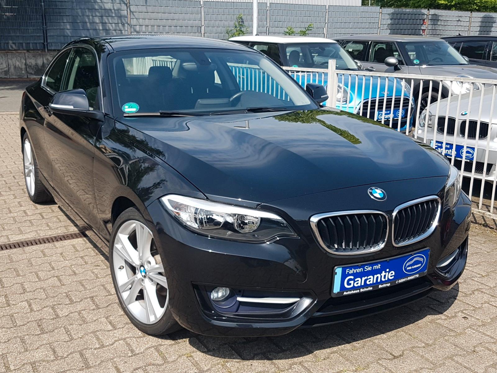 BMW 218i Coupé Sport Line 18"Alu AHK Sitzheizg. PDC