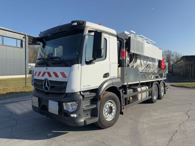 Mercedes-Benz Actros 2546 L 6x2 mit KROLL Saug-Druck-Aufbau