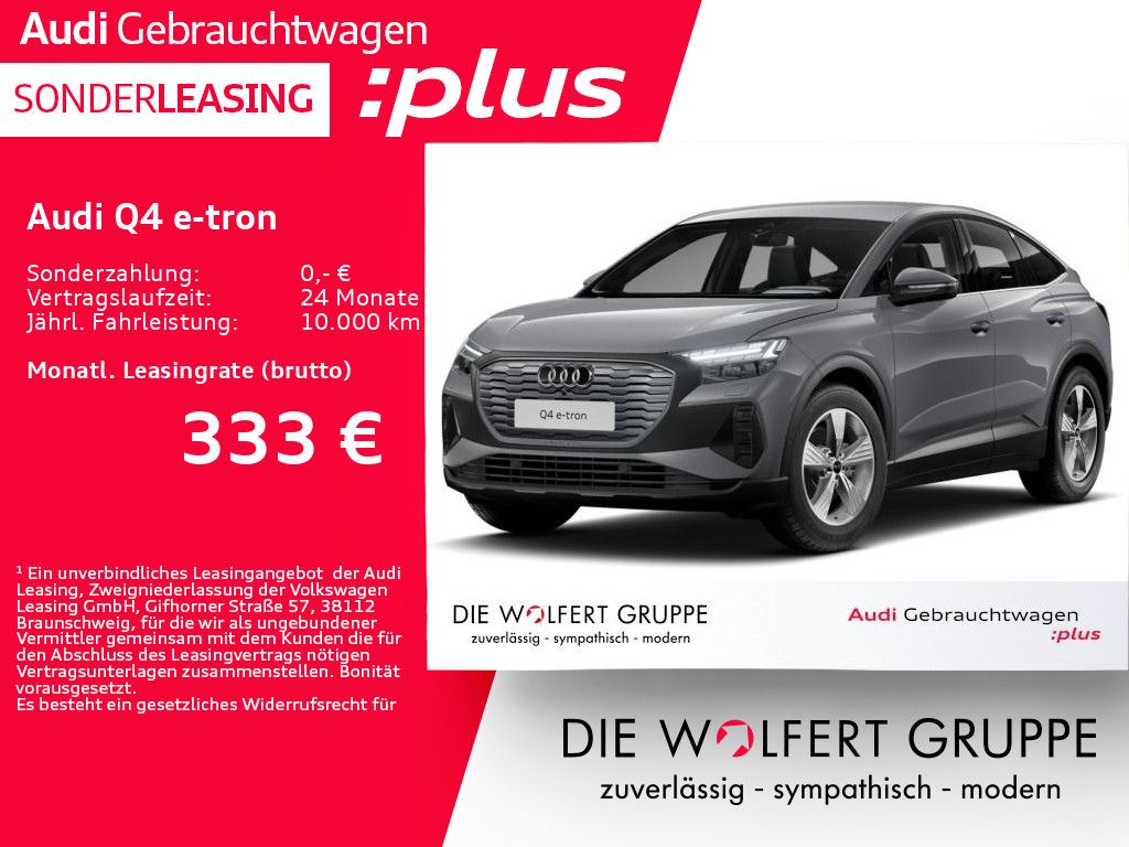Audi Q4 35 e-tron Sportback ACC*RFK*HUD*MATRIX-LED