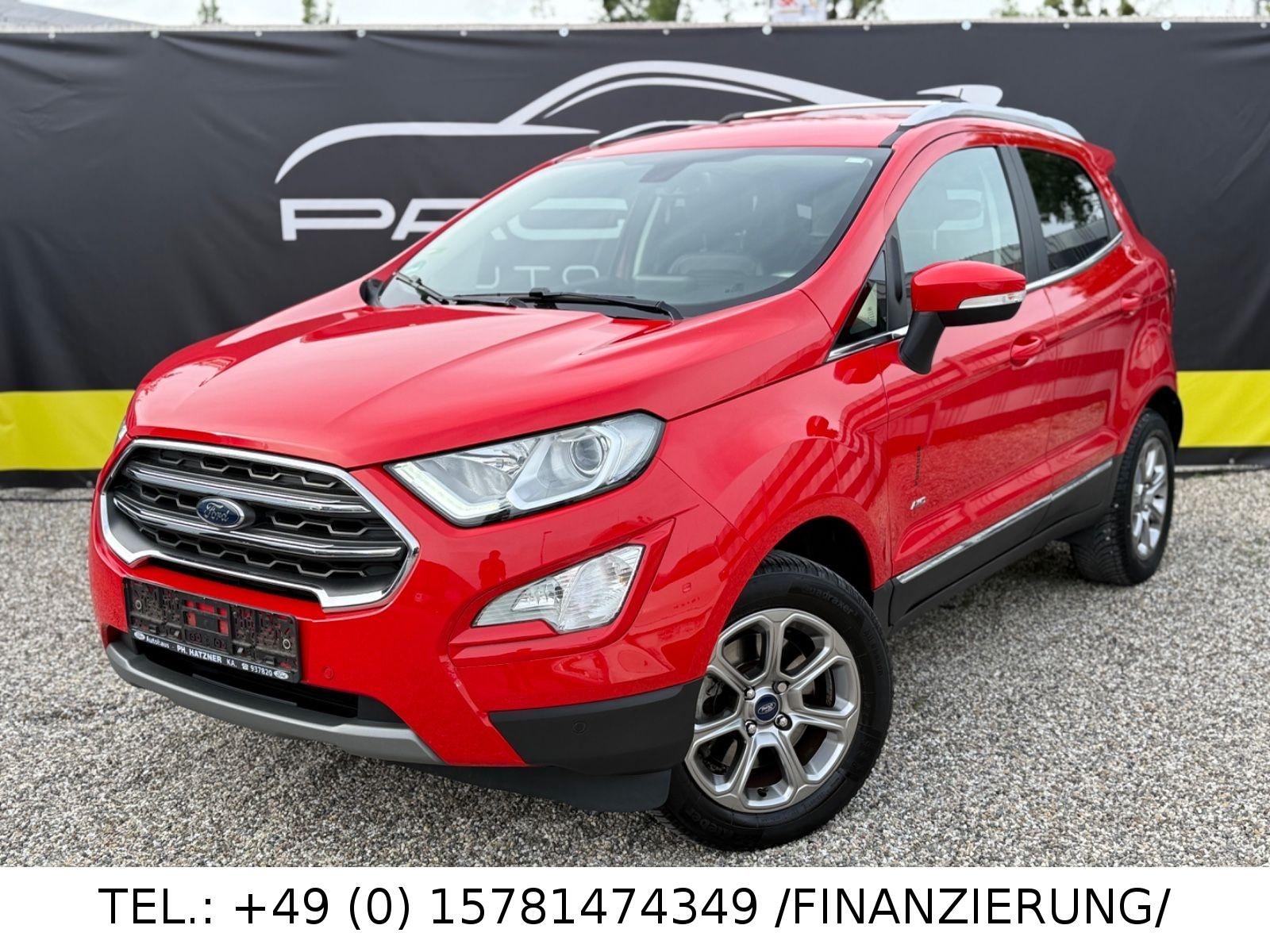 Ford EcoSport Titanium SHZ/NAVI/TEMPO/KAMERA/TÜV NEU/