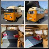 Volkswagen T2 Camper Bulli Tüv + Reifen NEU H-Zulassu... - Volkswagen T2: Camper
