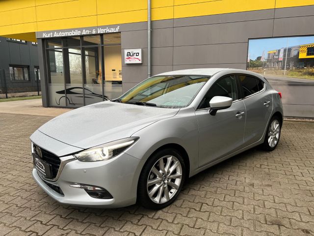 Mazda 3  Sports-Line HEAD-UP/LEDER/NAVI/XENON/EURO6*