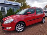 Skoda Roomster Ambition *1. Hand+Klima+PDC+Alu* - Skoda Roomster: Rot