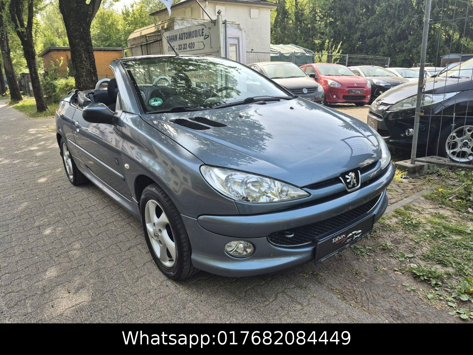 Peugeot 206 Cabriolet CC JBL/NEU TÜV!!