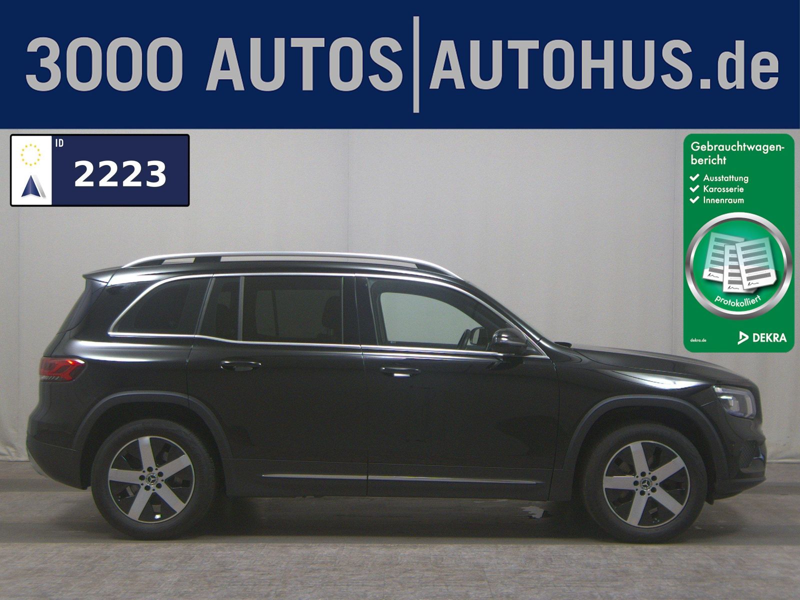 MERCEDES-BENZ GLB 220 d Progressive Leder Navi LED RfK AHK Shz