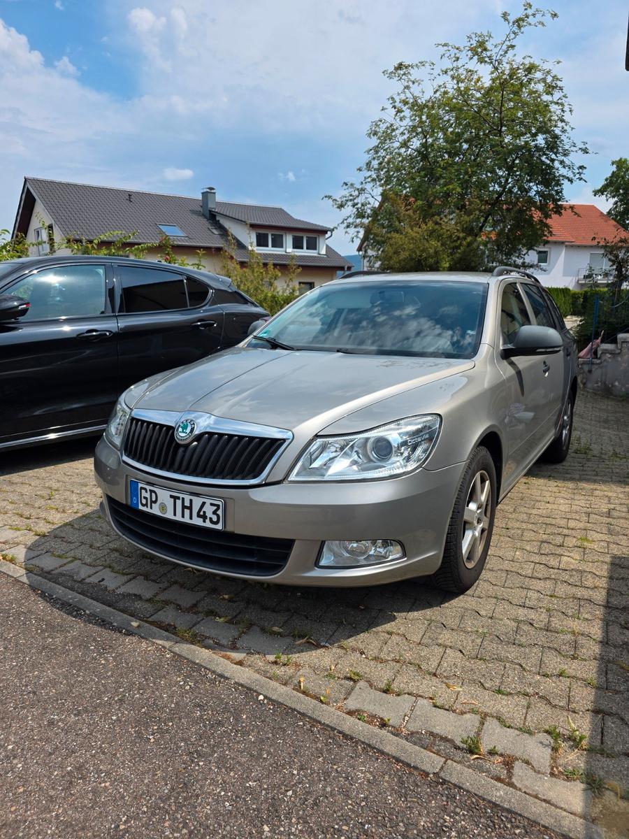 Skoda Octavia 2011 — rear view
