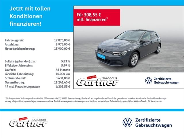 Golf VIII COMFORTLINE 1.0 TSI DSG NAVI REAR VIEW