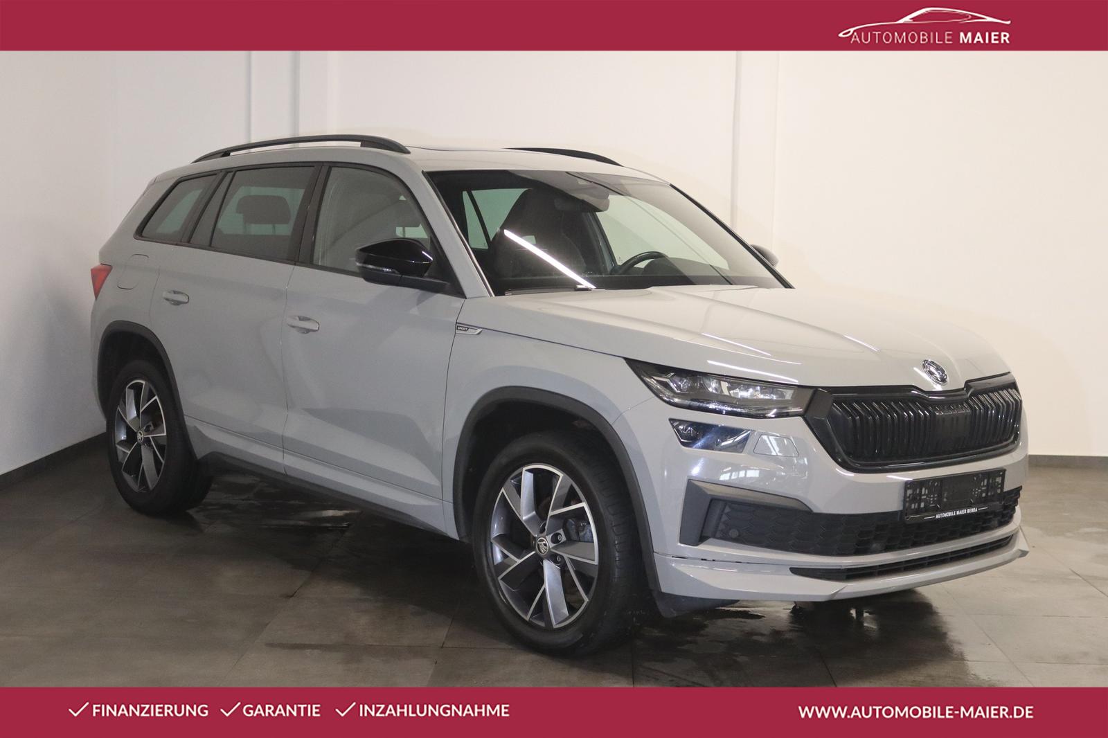 Skoda Kodiaq SportLine-Virtual-Navi-Pano-LED-ACC-KESSY