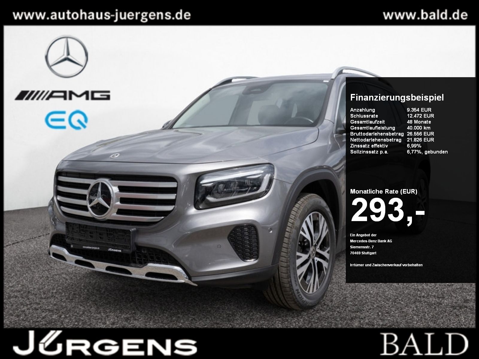 Mercedes-Benz GLB 180 d Progressive/LED/Kamera/Winter/SHZ/18'