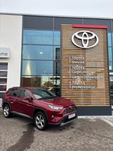 Toyota RAV 4 RAV4 Hybrid 4x2 Team Deutschland - rote Toyota RAV 4