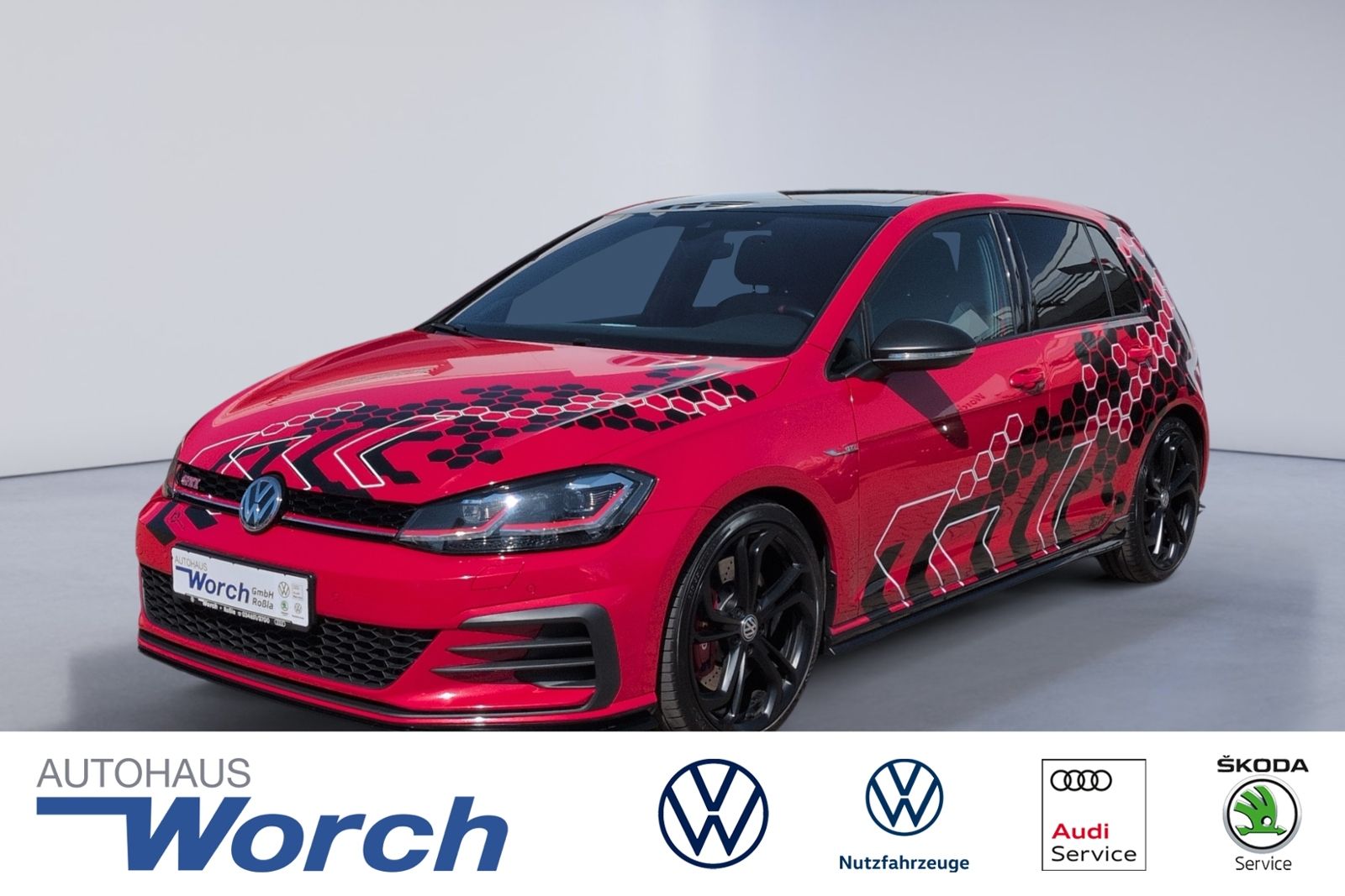 Golf VII "TCR" DSG KAMAERA+PANO+DCC+19"