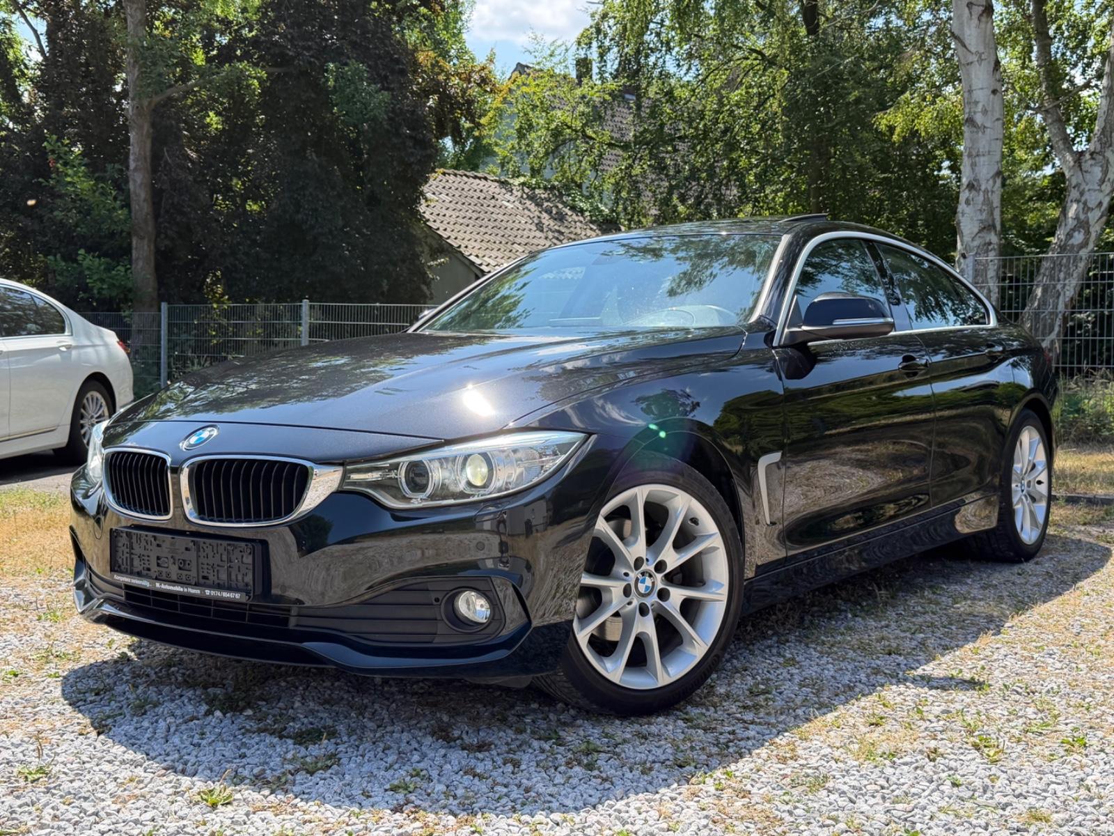 BMW 420 d Gran Coupe|SCHWARZ|*XENON*NAVI*LEDER*HUD*