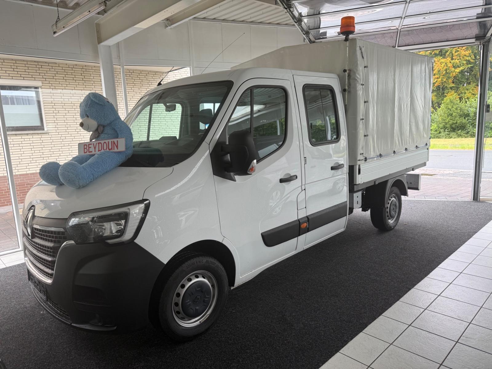 Renault Master Doka Pritsche+Plane L2 Lang