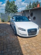 Audi A4 3.0 TDI (DPF) tiptr. quattro Cabriolet - - Audi A4: Weiß, Cabrio