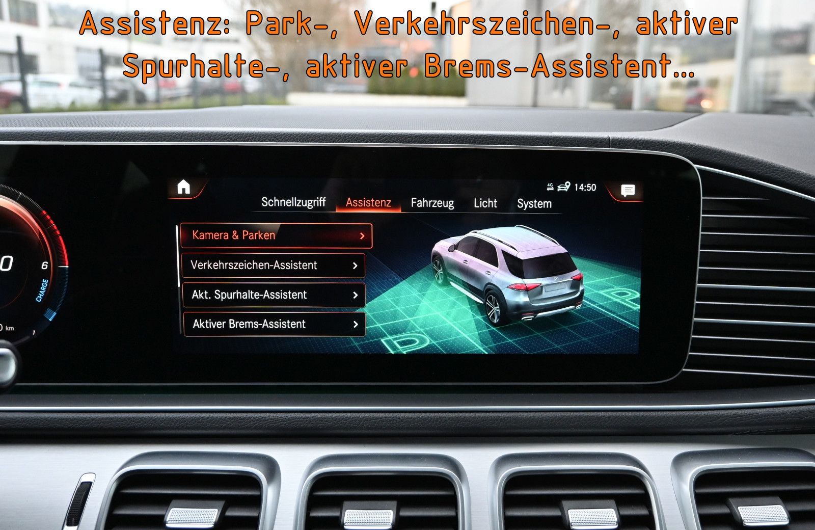 Fahrzeugabbildung Mercedes-Benz GLE 350 de 4MAT. AMG LINE °ACC°AHK°AIRMATIC°HUD°